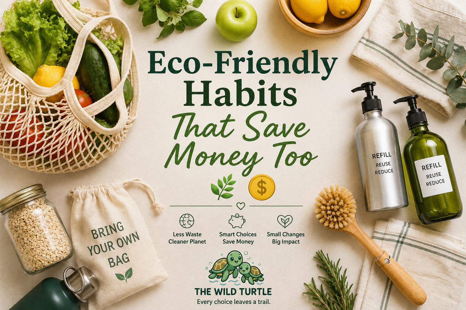 Eco-Friendly Habits That Save Money Too