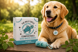 Dog Poop Bags — Compostable, Extra Thick, Leak-Proof 150 Bags  Dispenser Included
