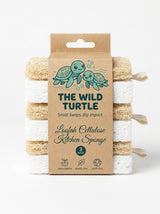 Loofah Cellulose Kitchen Sponge 3 Pack