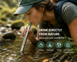 The Wild Turtle Stainless Steel Personal Water Filter Straw